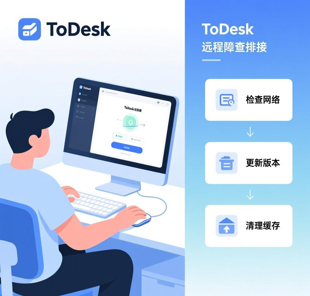 ToDesk进阶故障排查：解决远程桌面闪退问题