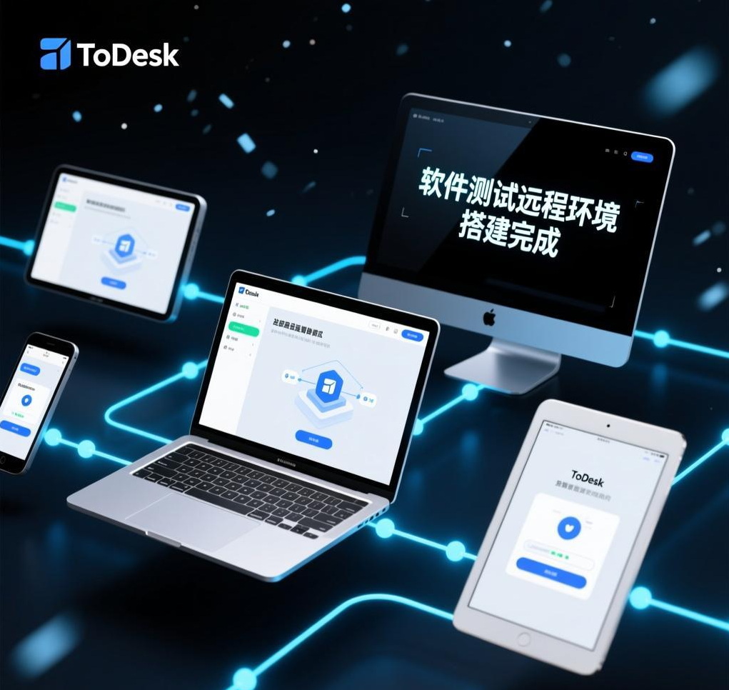 ToDesk远程测试场景：软件测试的远程环境搭建方法