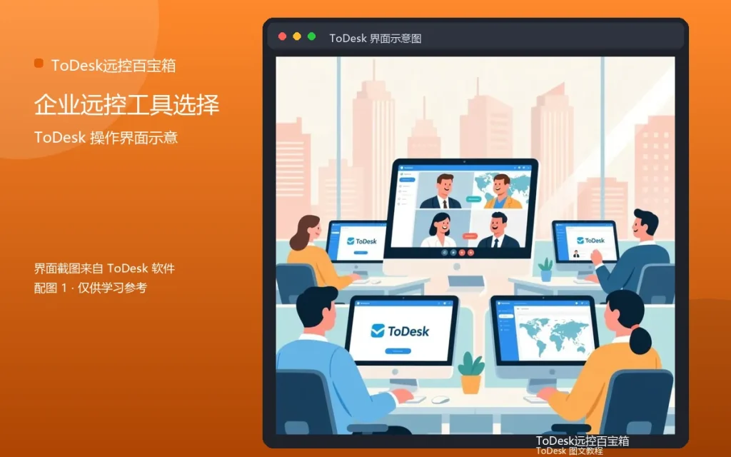 公司电脑远控工具:企业远控工具选择配图