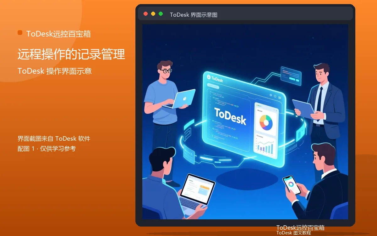 远程操作的记录管理界面示意图(配图1)