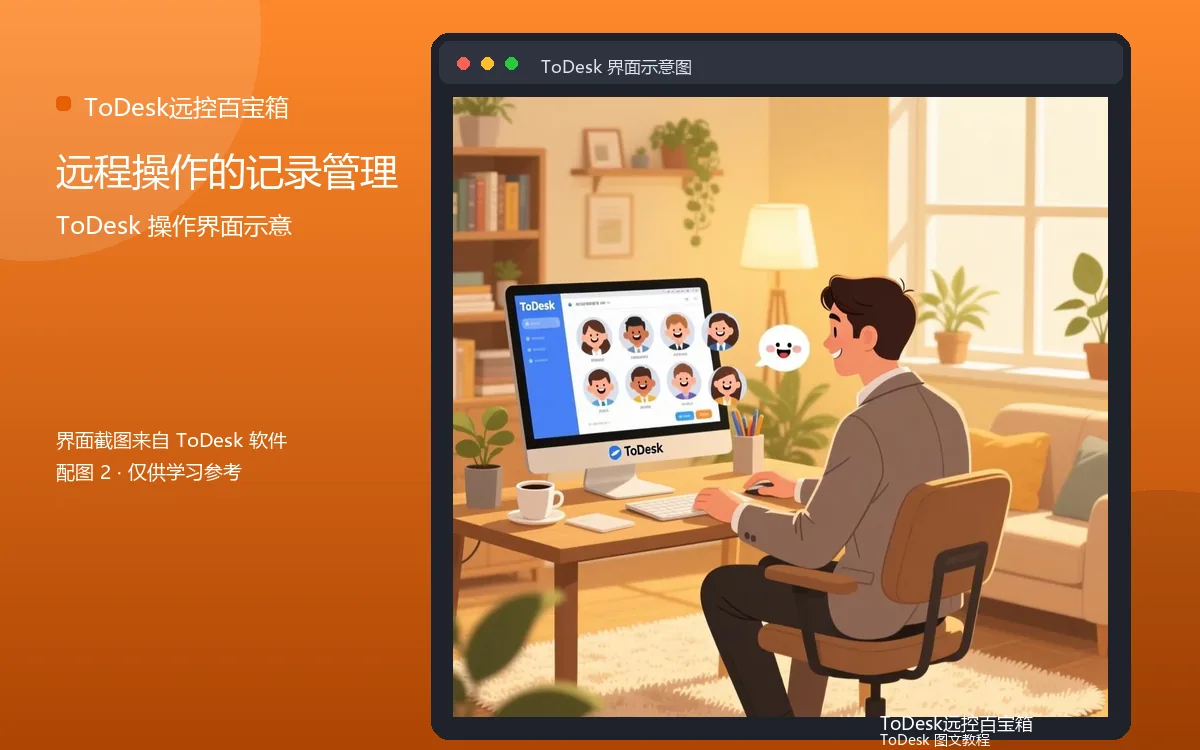 远程操作的记录管理界面示意图(配图2)