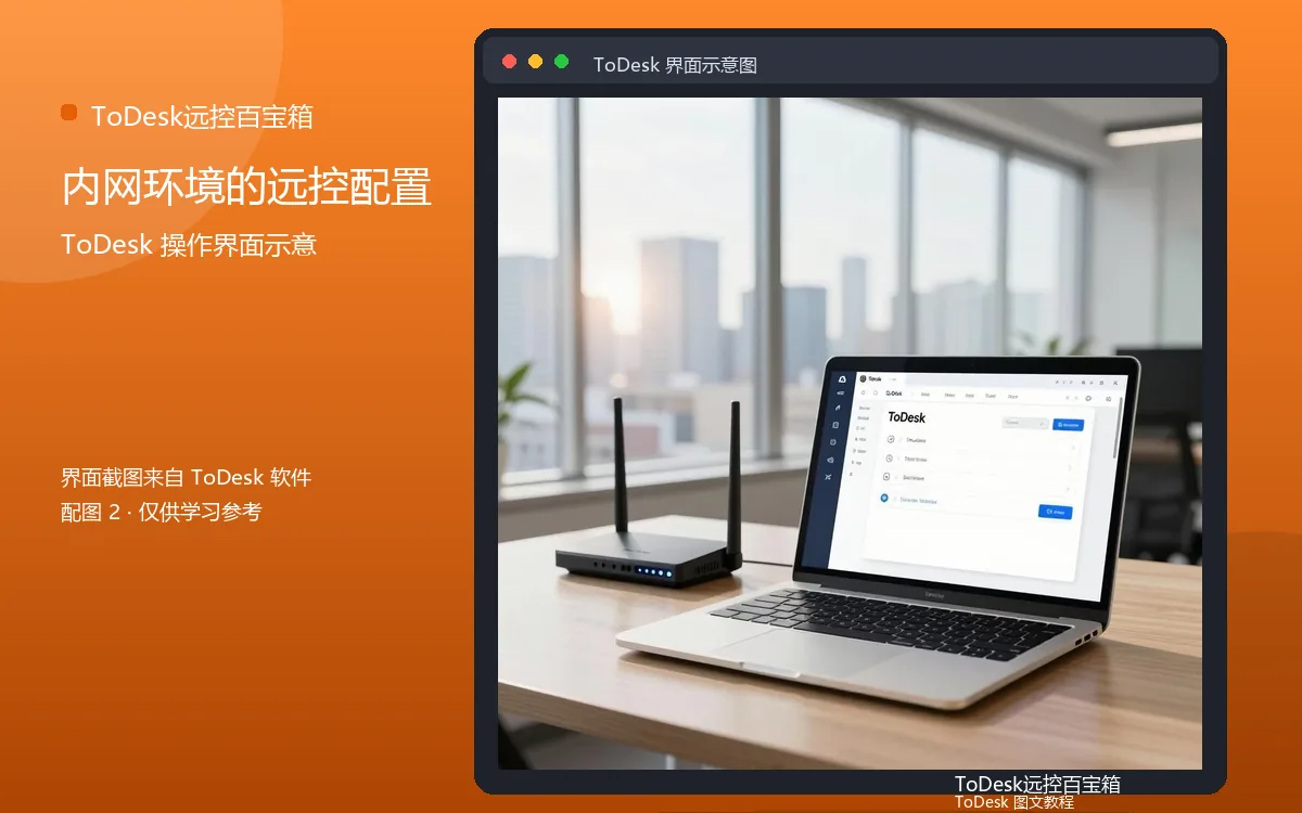 内网环境的远控配置界面示意图（配图2）