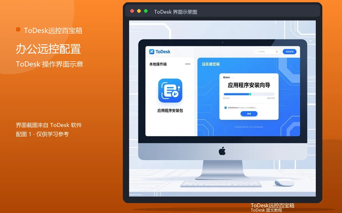 办公远控配置界面示意图(配图1)