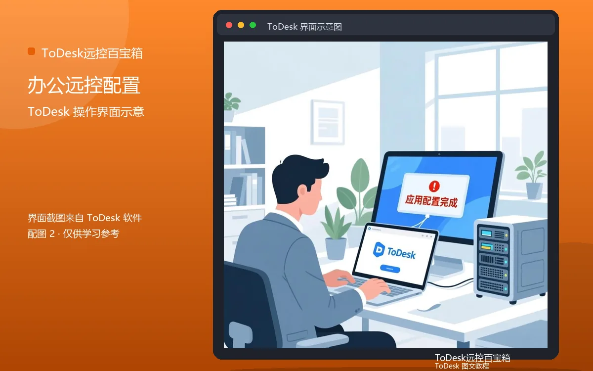 办公远控配置界面示意图(配图2)