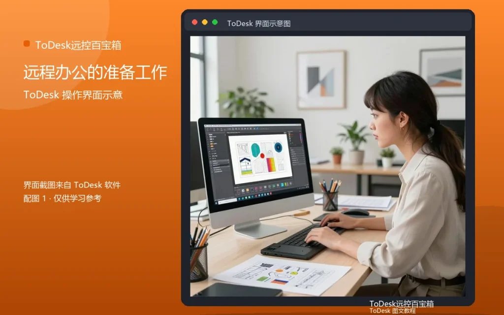 公司电脑远控准备:远程办公的准备工作配图