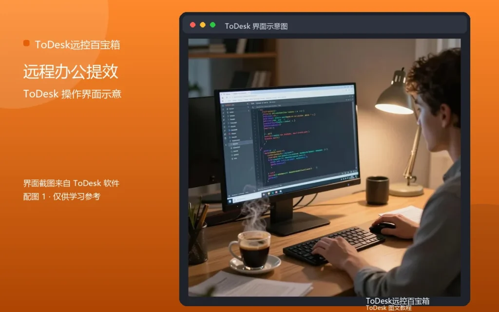 ToDesk远程办公高效技巧:远程办公提效方法配图