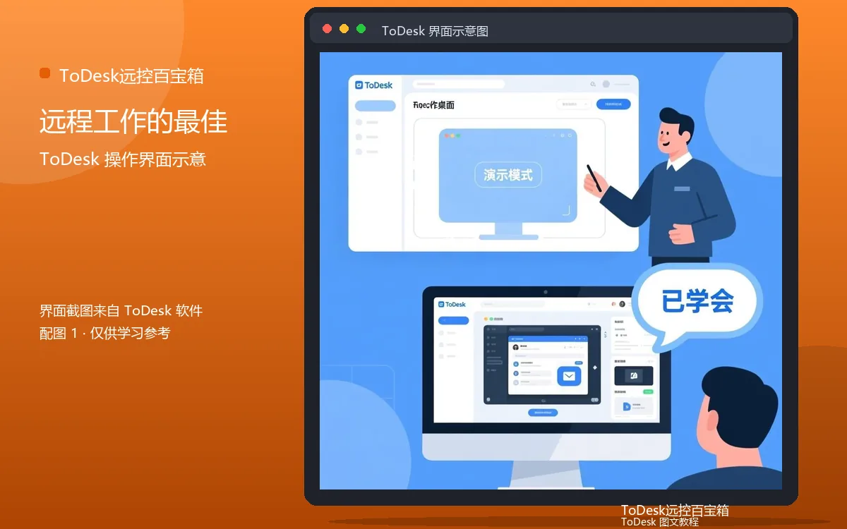 远程工作的最佳界面示意图（配图1）