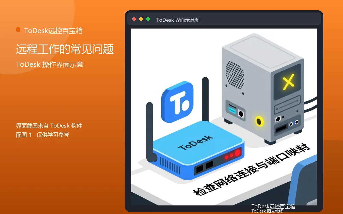 远程工作的常见问题界面示意图(配图1)