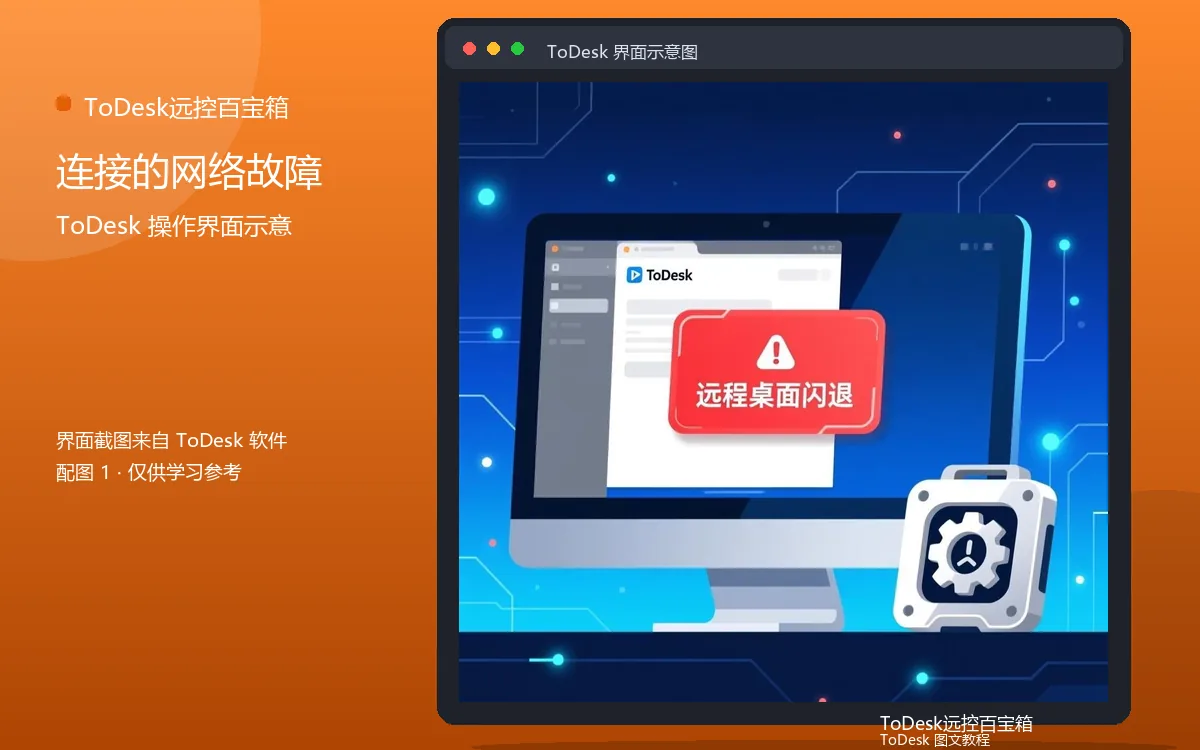 连接的网络故障界面示意图(配图1)
