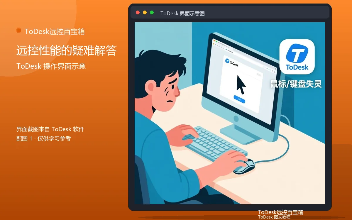 远控性能的疑难解答界面示意图（配图1）
